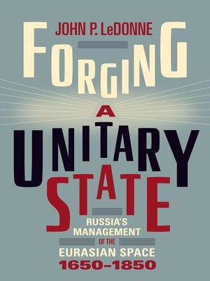 cover image of Forging a Unitary State